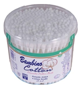 Bambino Cotton Kulak Çubuğu 300'lü