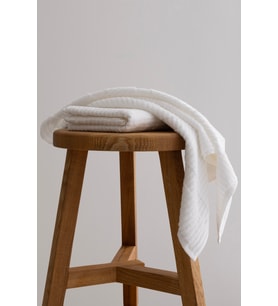 Koza Home Ivory Beyaz Bordürlü Mikro Fiber %100 Pamuk 2Li El Yüz Havlusu Seti 50 X 90 - 50 X 90 1107A