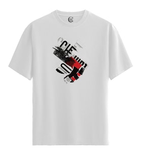 Urban Decode - %100 Pamuklu Erkek Beyaz Tişört - Premium Quality
