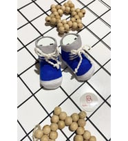 Bağcık Detaylı Bebek Çorap 0-6 ay BEBECİ.000551 (Mavi)