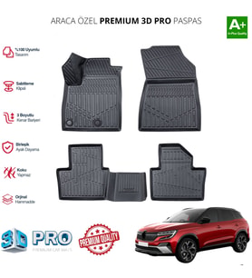 AUSTRAL HYBRİD ARACA ÖZEL 3D PASPAS 2023 2024 2025 2026