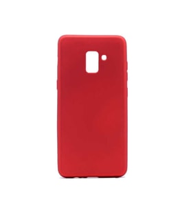 Samsung Galaxy A8 2018 Uyumlu Kılıf Zore Premier Silikon Kapak (Lacivert)