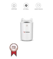 Beyaz 3000ml Ultrasonik Hava Nemlendirici ve Aroma Difüzörü