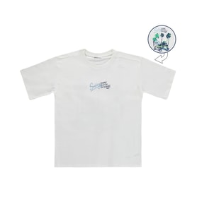 Civil Boys Home Sırt Baskılı 10-13 Yaş Tişört - Kırık Beyaz