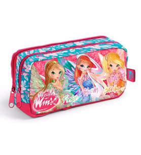 Winx Simli ve Kabartmalı Kalem Çantası (Yaygan 62129)