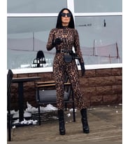 Seja leopar uzun kollu tulum