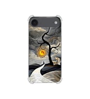 PrintiFy Apple iPhone 17air ile Uyumlu Simya Serisi Sarmal Yolculuk Tasarımlı Uv Baskılı Köşe Korumalı Antişok Kılıf