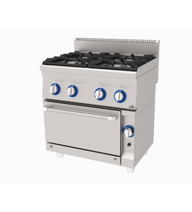 Atalay AGK-860 Gazlı 112 kg Kuzine 800x600x850 mm
