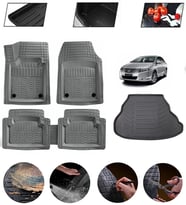 Honda City 2006-2015 Uyumlu Paspas Araca Özel Bagaj Havuzu MBS Gri