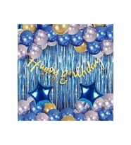 Çıtıpıtıstore Mavi Doğum Günü Balon Set
