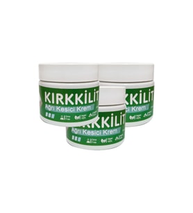 Kırk kilit otu 3 Adet 150 ml Bel Sırt Boyun Eklem Ağrı Kremi - Dindirici Rahatlatıcı