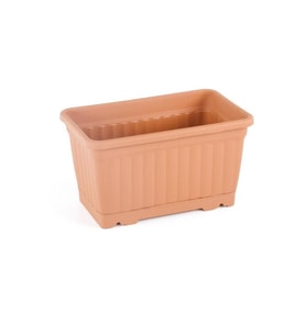 Omnipazar SO-KMB1 Kemer Balkon Saksı 6 Litre No 1 (Kiremit)