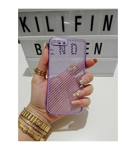 İphone 8 / 7/ SE Uyumlu Karbon Fiber Telefon Kılıf Modeli