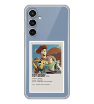 Samsung Galaxy S23 FE Uyumlu Toy Story Minimalist Poster Desenli Şeffaf Telefon Kılıfı