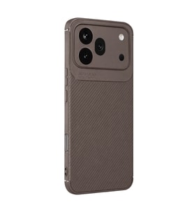 Huawei Honor 600 Pro Auto Focus Karbon Kapak - Gri