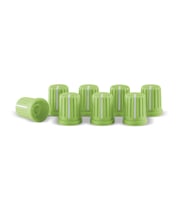 Reloop 05 0002 Knob Cap Seti (Yeşil 8'li)  Neon Renk Karanlıkta Görünür