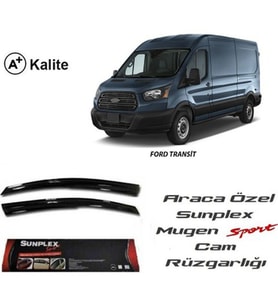 Ford Transit Cam Rüzgarlığı 2li Mugen Tip Sunplex 2014 Sonrası