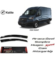 Ford Transit Cam Rüzgarlığı 2li Mugen Tip Sunplex 2014 Sonrası