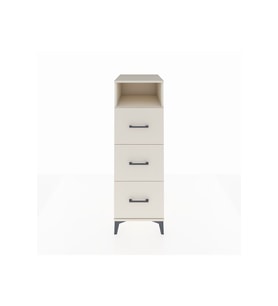Kronos Dolap Tek Raflı 3 Çekmeceli 44x59x134 Aytaşı-Aytaşı