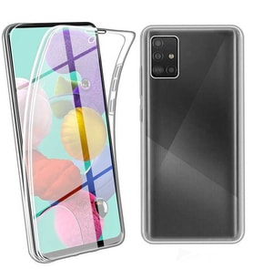 Samsung Galaxy A51 Uyumlu Kılıf Zore Enjoy Kapak (Renksiz)