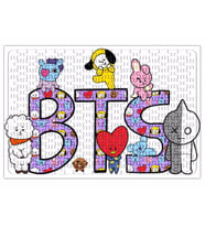 Bts BT21 Karakterleri Puzzle 240 Parça Yapboz