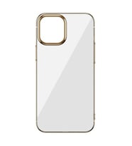 Baseus Glitter İPhone 12/12 Pro Şeffaf Lüx Silikon Kılıf Soft TPU Kılıf-(5775 - SSSSSS6421-4