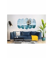 GEMİ YELKENLİ DİGİTAL ART MDF TABLO-1351
