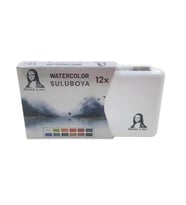 SÜDOR MONA LİSA MW12 PROFESYONEL SULU BOYA SETİ PLASTİK KUTULU 12'Lİ
