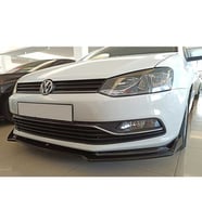 Vw Polo Mk5 Ön Tampon Lip Piona Black 3 Prç 2009 2010 2011 2012 2013 2014 2015 2016 2017