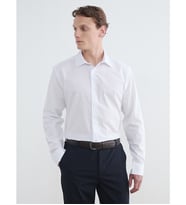 LCW Vision Beyaz Slim Fit Erkek Basic Gömlek