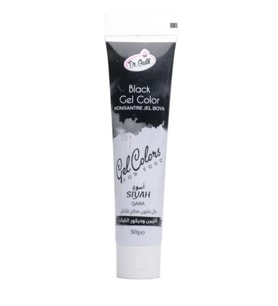 DR GUSTO TÜP JEL GIDA BOYASI SİYAH - 50 GR