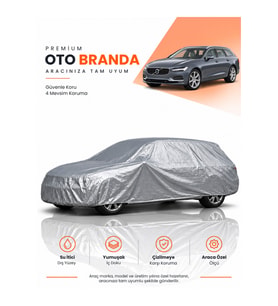 VOLVO V90 (2016-2026) STATION WAGON Uyumlu Araba Brandası Oto Branda Araba Örtüsü Araç Çadırı