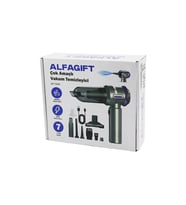 OTO ARAÇ TYPE-C SARJLI EL TİPİ BASINÇLI HAVA ÜFLEME - SÜPÜRGE 7 BAŞLIK 100W DP-568