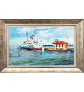 GÜMÜŞ ÇERÇEVELİ TABLO N1116