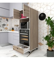 Kenzlife fırın dolabı kamile crd 162*60*56 mutfak çekmeceli ayaklı banyo kiler ofis