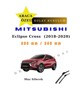 Mitsubishi Eclipse Cross  (2018-2020) Araca ÖZel Silecek Ön İki