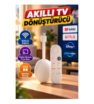 Kablosuz Akıllı TV Dönüştürücü – Uygulama Destekli Medya Aktarım Cihazı