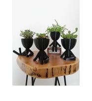 Dekoratif Insansı Saksı 4'lü Set Pinterest