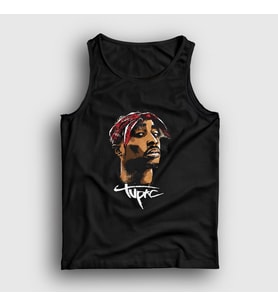 Presmono Unisex Siyah Cool Tupac Shakur Atlet 45755tt