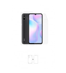 Xiaomi Redmi 9A Full Body Ekran Koruyucu Ön Arka Yan Darbe Emici Poliüretan Film