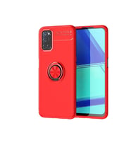 Oppo Reno A52 Uyumlu Kılıf Zore Ravel Silikon Kapak (Kırmızı)