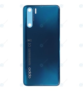 Oppo A91 Arka Pil Kapağı, LENS HARİÇ PCPM00 CPH2001 CPH2021 (Mavi)