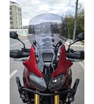 MOTOCAM Honda Africa Twin CRF 1000 Ön Cam 2016-2020 Model 55cm Füme Renkli 4mm UZUN