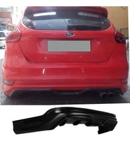 Ford Focus 3.5 HB Arka Ek Plastik Siyah Difüzör 2015 2016 2017 2018 Arka-bodykit-ek-karlık