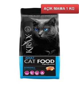 Krax Somonlu Kedi Maması 1 Kg AÇIK