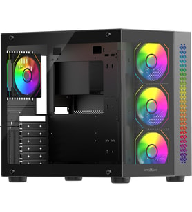 James Donkey Stark S800 4xargb Temperli Cam 750W 80+ Bronze Atx Siyah Gaming (Oyuncu) Kasa