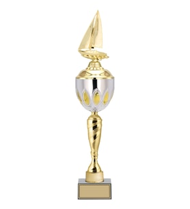 ODAK KUPA - Figürlü Kupalar - Yelken Figürlü Kupalar FG-085 C - 57 cm