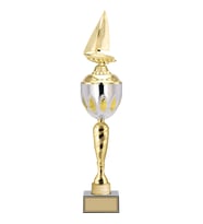 ODAK KUPA - Figürlü Kupalar - Yelken Figürlü Kupalar FG-085 C - 57 cm