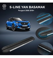 Peugeot 2008 S-Line Premium Krom Yan Basamak   2019 Sonrası