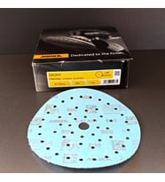 MIRKA ZIMPARA EPOKSİ REÇİNE TEKNE MOBİLYA GALAXY SERİSİ 800 KUM CIRTLI 150 MM  50 ADET (Turkuaz)